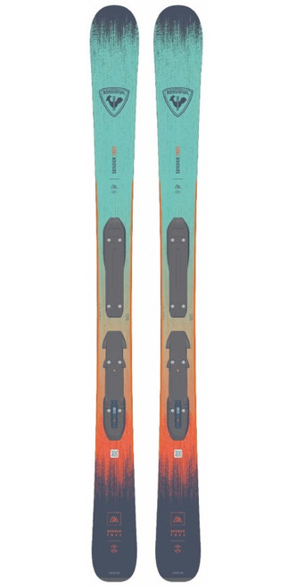 Vist Large View of Product Image Which is New ROSSIGNOL 26 SENDER JR + LOOK KID-X 116cm