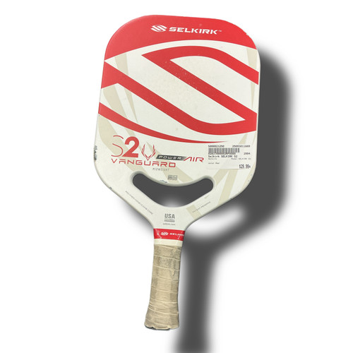 Vist Large View of Product Image Which is Used Selkirk SELKIRK S2 Pickleball Racquet Red