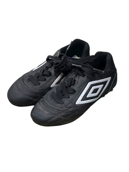 Vist Large View of Product Image Which is Used Umbro Soccer Cleats Black Youth 11.0