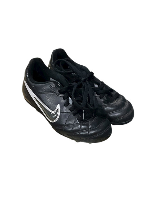 Vist Large View of Product Image Which is Used Nike Soccer Cleats Black Youth 11.0
