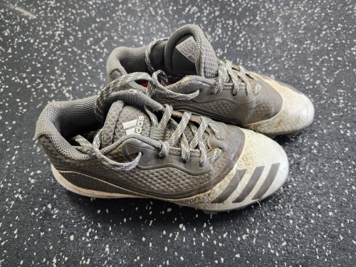 Vist Large View of Product Image Which is Used Adidas ICON BB/SB Cleats Grey Junior 02