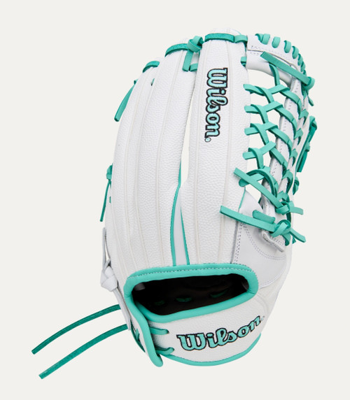 Vist Large View of Product Image Which is New A1000 FP 12.5IN RHT WHT/SEAFOAM/BLK GLOVE