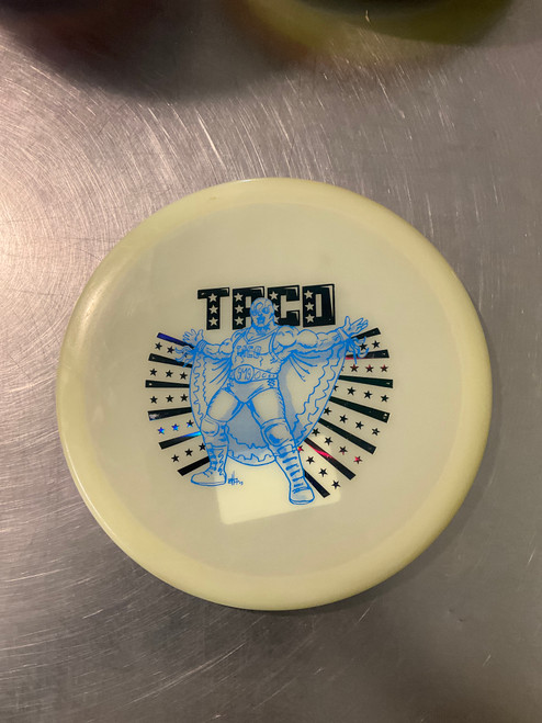 Vist Large View of Product Image Which is Used MINT TACO Disc Golf Mid Range Almond