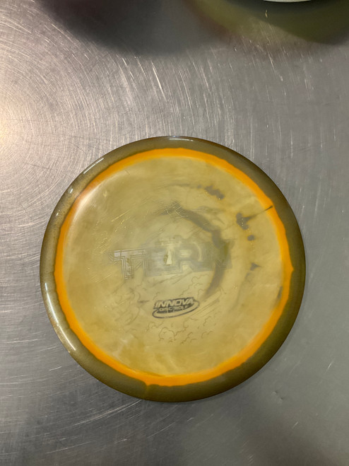 Vist Large View of Product Image Which is Used Innova TERN Disc Golf Driver Gold