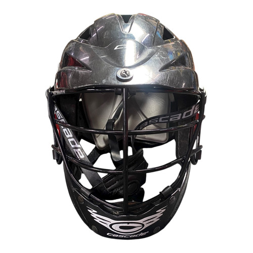 Vist Large View of Product Image Which is Used Cascade CS YOUTH Lacrosse Helmet Black One Size