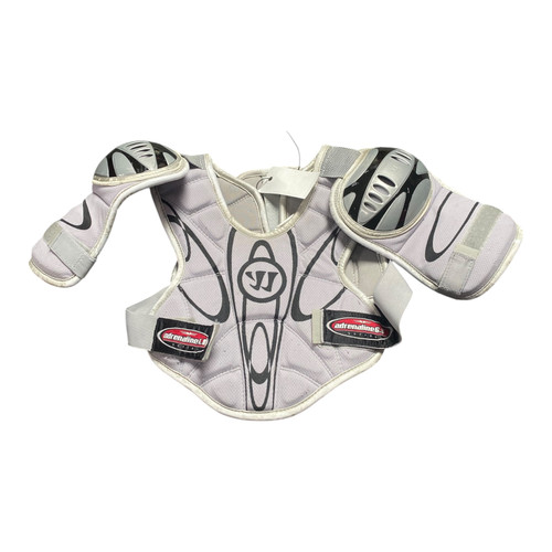 Vist Large View of Product Image Which is Used Warrior ADRENALINE 6.0 NO NOCSAE Lacrosse Shoulder Pads None SM