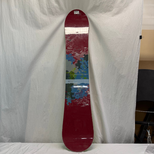 Vist Large View of Product Image Which is Used Burton FEATHER Womens Snowboard Only Red 150 cm