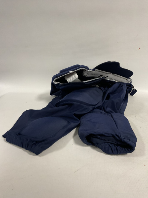 Vist Large View of Product Image Which is Used Under Armour Adult FB Integrated Pants Navy Blue MD