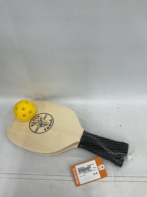 Vist Large View of Product Image Which is Used KLEIN WOODEN PADDLES Pickleball Racquet Brown