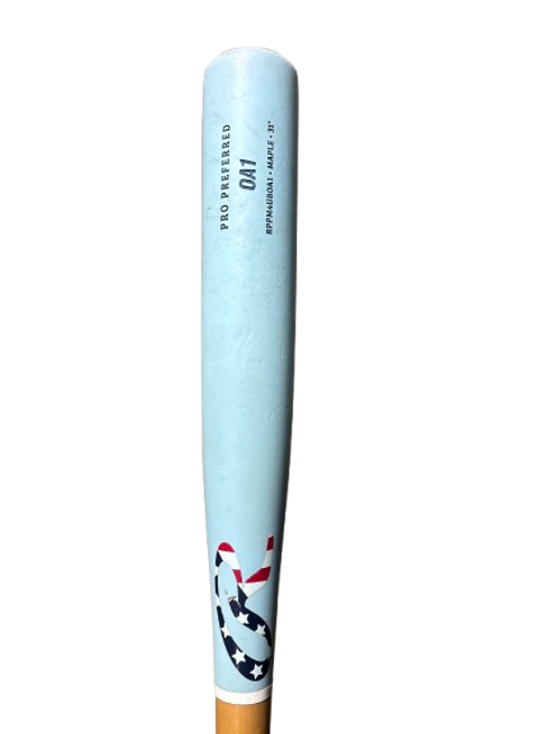 Vist Large View of Product Image Which is Used Rawlings RAWLINGS PRO PREFERED OA1 BB/SB Wood Bat 31"