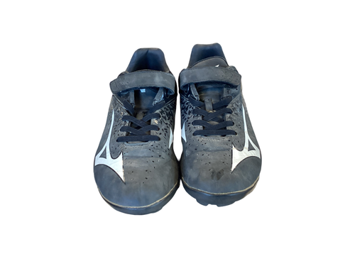 Vist Large View of Product Image Which is Used Mizuno BB/SB CLEATS BB/SB Cleats Black Junior 04.5