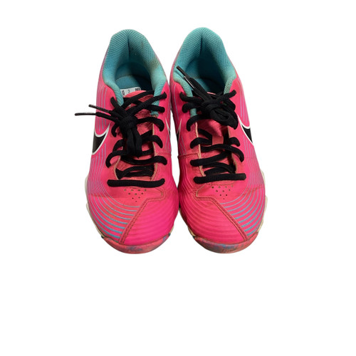 Vist Large View of Product Image Which is Used Nike FAST FLEX BB/SB Cleats Pink Junior 02