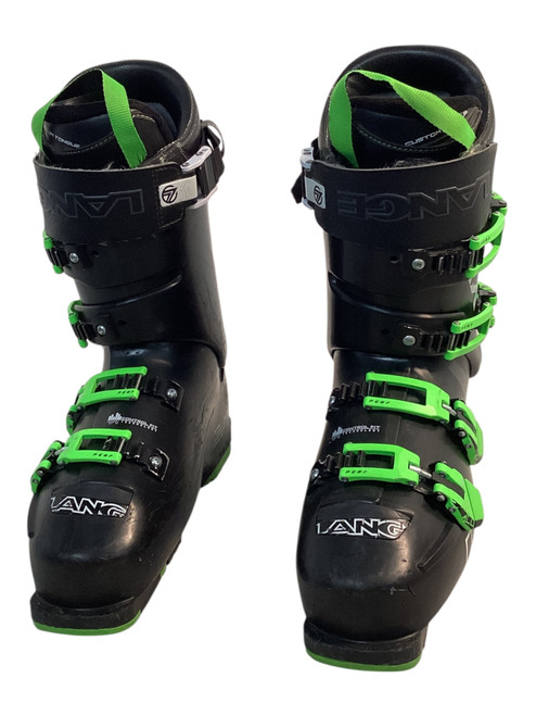 Vist Large View of Product Image Which is Used Lange RX 130 LV Mens DH Ski Boot Black 265 MP - M08.5 - W09.5