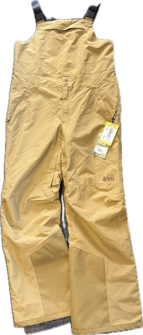 Vist Large View of Product Image Which is Used REI Snow Bibs M Tan MD
