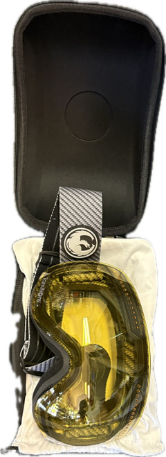 Vist Large View of Product Image Which is Used Dragon Snow Goggles Adult Yellow