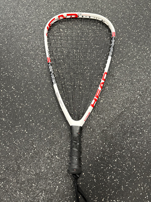 Vist Large View of Product Image Which is Used Head EXTREME EDGE Adult Racquetball Racquet White Unknown