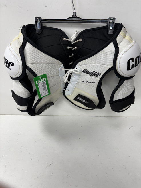 Used Cooper SP34 Senior Shoulder Pads LG 11891-S000308433 Vist Large View of Product Image Which is Used Cooper SP34 Senior Shoulder Pads LG