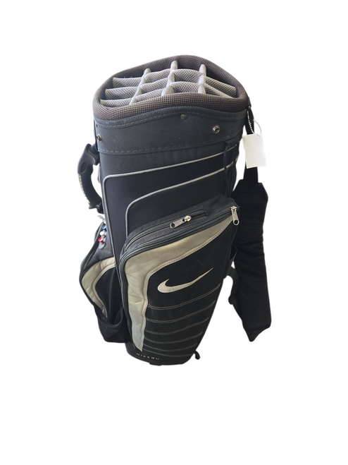 Vist Large View of Product Image Which is Used Nike CART BAG Mens Cart Bag Black