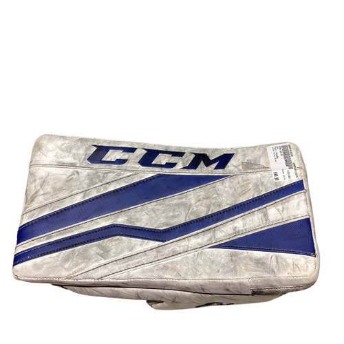 Vist Large View of Product Image Which is Used CCM E3.9 Inter Goalie Blocker Royal Blue