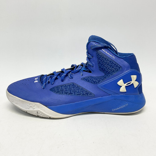 Vist Large View of Product Image Which is Used Under Armour CLUTCHFIT DRIVE LI Basketball Shoes M Royal Blue Senior 10