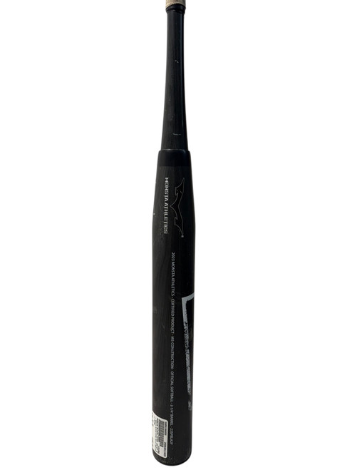 Vist Large View of Product Image Which is Used MONSTA BLACKLISTED 34/27 ASA/USA Slowpitch Bat - Black and Grey