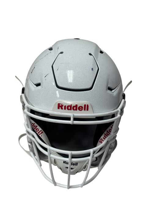 Vist Large View of Product Image Which is Used 2023 Riddell SPEEDFLEX INSITE Adult Football Helmet White LG R61195 - Recertified 2025