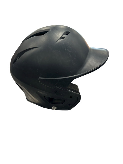 Vist Large View of Product Image Which is Used Victus BLACK HELMET Batting Helmet No Mask Black One Size