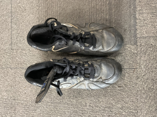 Vist Large View of Product Image Which is Used Easton BASEBALL CLEATS BB/SB Cleats Black Senior 8