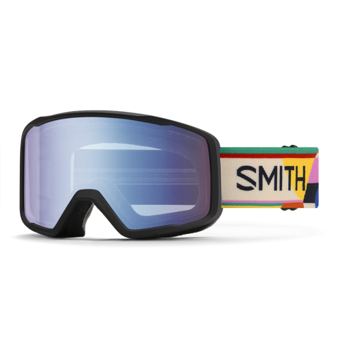 Vist Large View of Product Image Which is New Smith Tribute 2026 Snow Goggles- Formations/Blue Sensor Mirror Lens