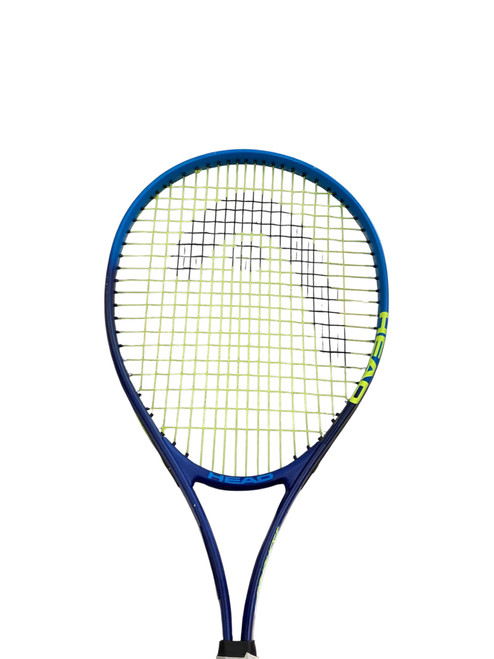 Vist Large View of Product Image Which is Used Head TI CONQUEST Adult Tennis Racquet Royal Blue Unknown