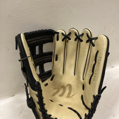 Vist Large View of Product Image Which is Used Marucci MRA1275BB2 BB/SB Glove RH Throw Tan 12 3/4"