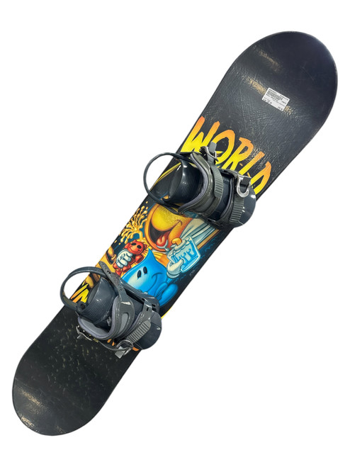Vist Large View of Product Image Which is Used WORLD INDUSTRIES Boys Board/Binding Black 120 cm