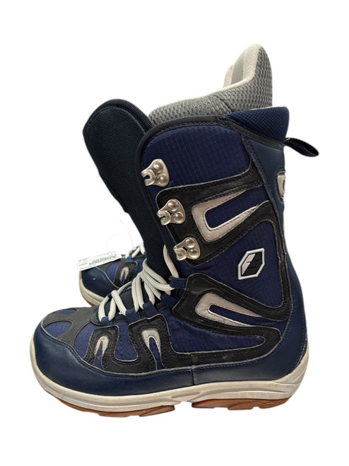 Vist Large View of Product Image Which is Used Burton FREESTYLE Mens Snowboard Boots Navy Blue Senior 6