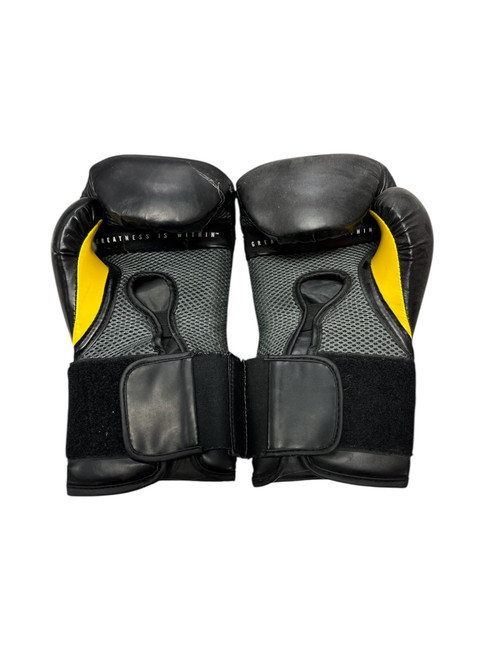 Vist Large View of Product Image Which is Used Everlast Boxing Gloves Black LG