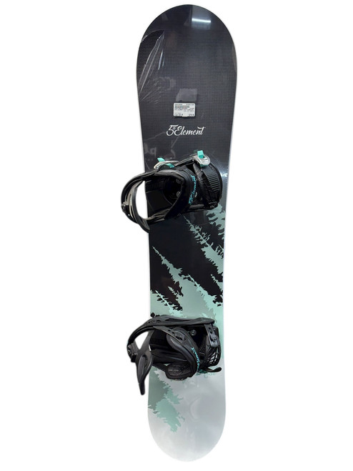 Vist Large View of Product Image Which is New MIST COMPLETE Womens Board/Bindings Black 138 cm