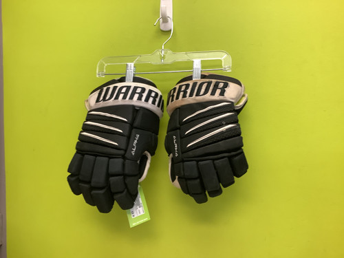 Vist Large View of Product Image Which is Used Warrior ALPHA EVOLVE Senior Gloves Black 14"