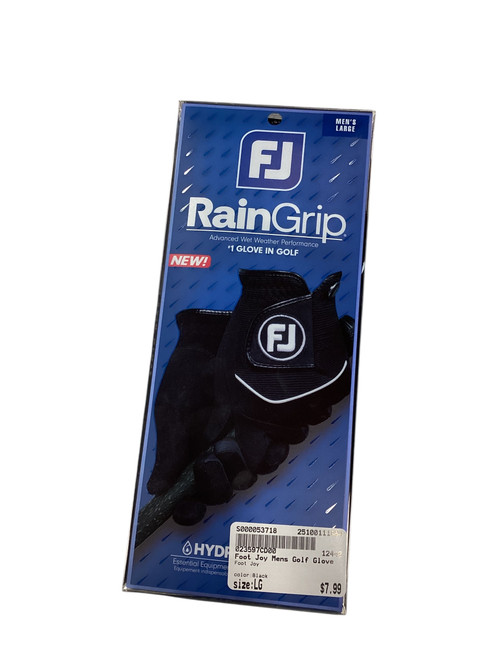 Vist Large View of Product Image Which is Used Foot Joy Mens Golf Glove Black LG