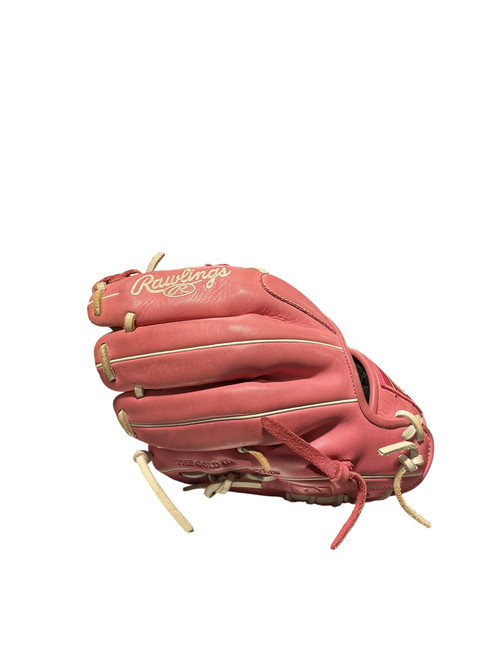 Vist Large View of Product Image Which is Used Rawlings GG ELITE PINK GLOVE BB/SB Glove RH Throw Pink 11 1/2"
