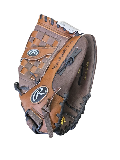 Vist Large View of Product Image Which is Used Rawlings PM1409CP PLAYMAKER SERIES GLOVE BB/SB Glove RH Throw Brown 14"