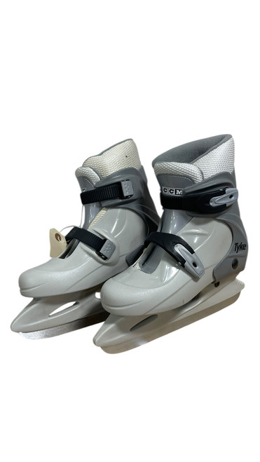 Vist Large View of Product Image Which is Used CCM TYKE EXPANDABLE Junior Hockey Skate Adjustable