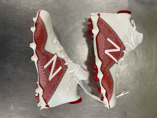 Vist Large View of Product Image Which is Used New Balance FREEZE LAX Cleats Mens Red Senior 9.5