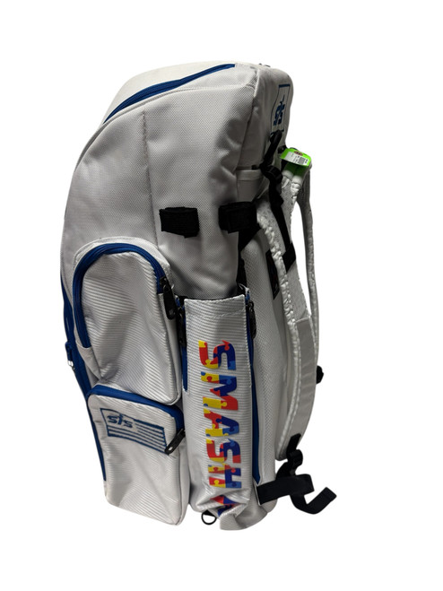 Vist Large View of Product Image Which is Used SMASH OPS Guerrilla Baseball & Sofrtball Bat Pack White/Autism/Royal Blue