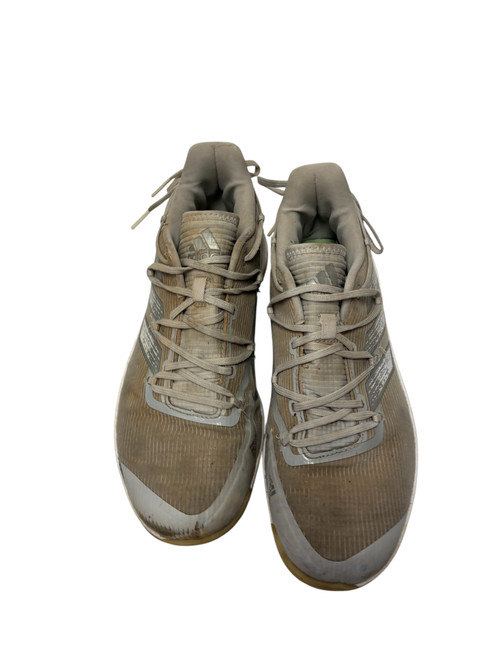 Vist Large View of Product Image Which is Used Adidas adizero Afterburner 8 H00969 Mens Turf Shoes White Size 8