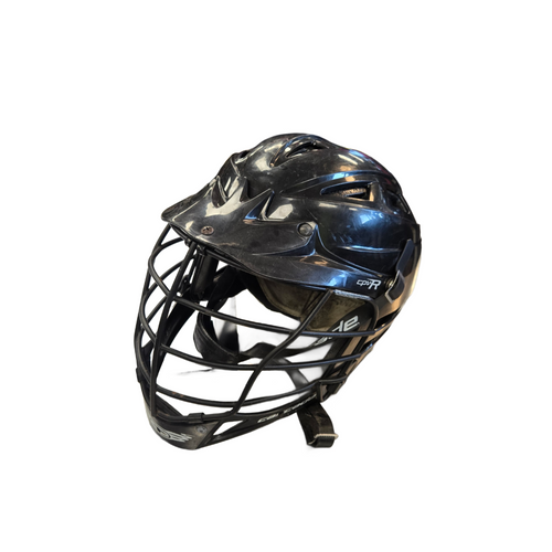Vist Large View of Product Image Which is Used Cascade CPVR Lacrosse Helmet Black M/L