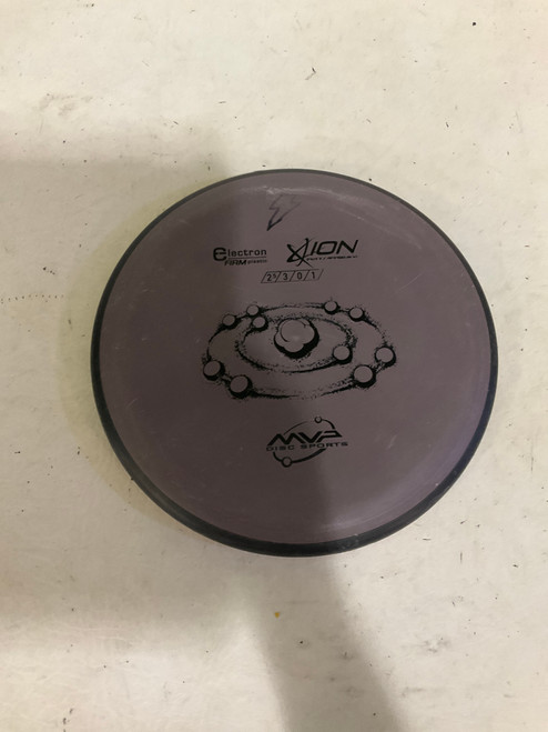 Vist Large View of Product Image Which is Used MVP ION Disc Golf Putter Grey