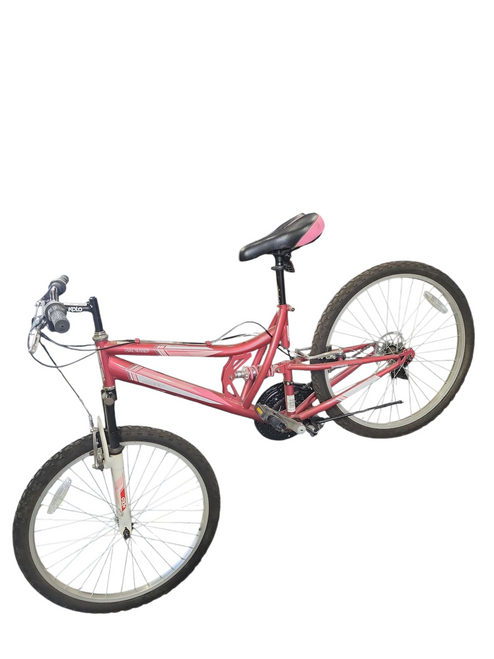 Vist Large View of Product Image Which is Used Huffy TRAIL RUNNER Mountain Bike Womens Pink 38-42cm - 15-16" - SM Frame