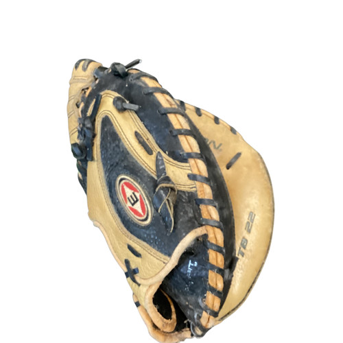 Vist Large View of Product Image Which is Used Easton TRAVEL BALL BB/SB Catchers RH Throw Brown 28"