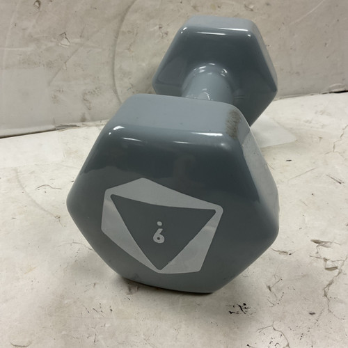 Vist Large View of Product Image Which is Used Hex Dumbbell Grey 6 lb
