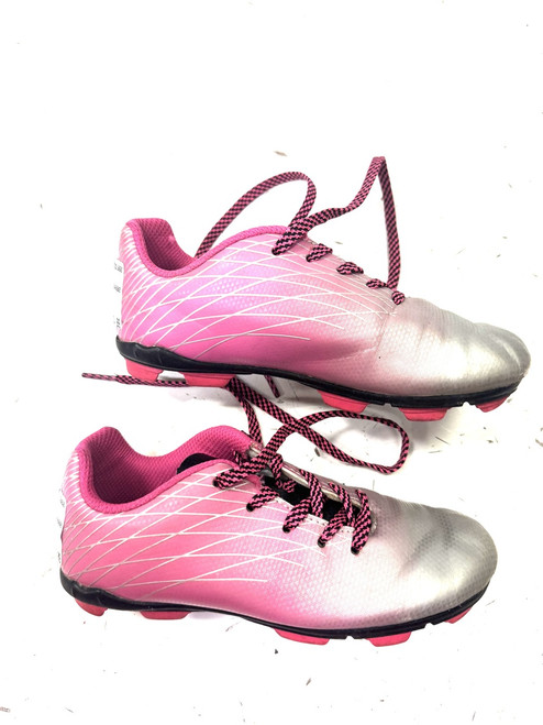 Vist Large View of Product Image Which is Used Soccer Cleats Grey Youth 12.0