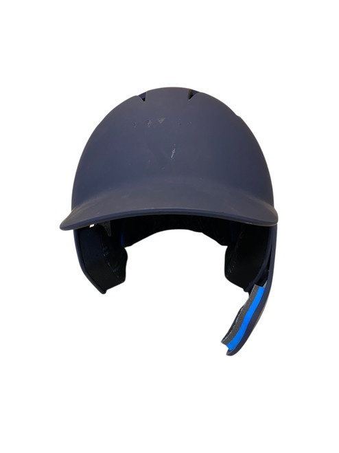 Vist Large View of Product Image Which is Used Champro NAVY HELMET Batting Helmet w/Mask Navy Blue LG